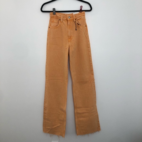 NWT Zara High-rise Wide Leg Jeans - Picture 1 of 10
